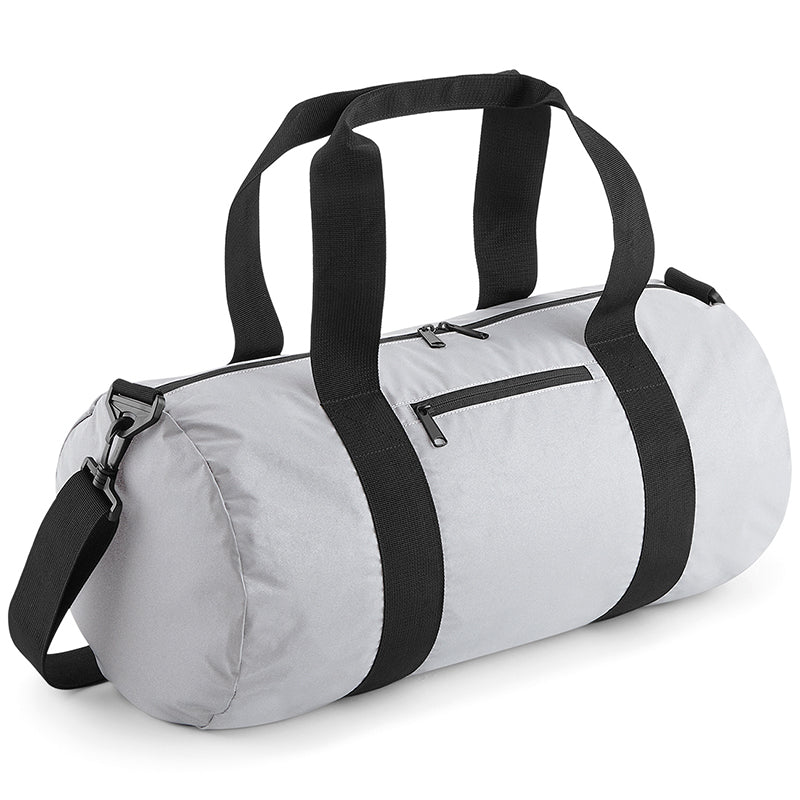 BagBase Reflective Barrel Bag