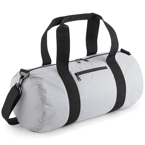 BagBase Reflective Barrel Bag