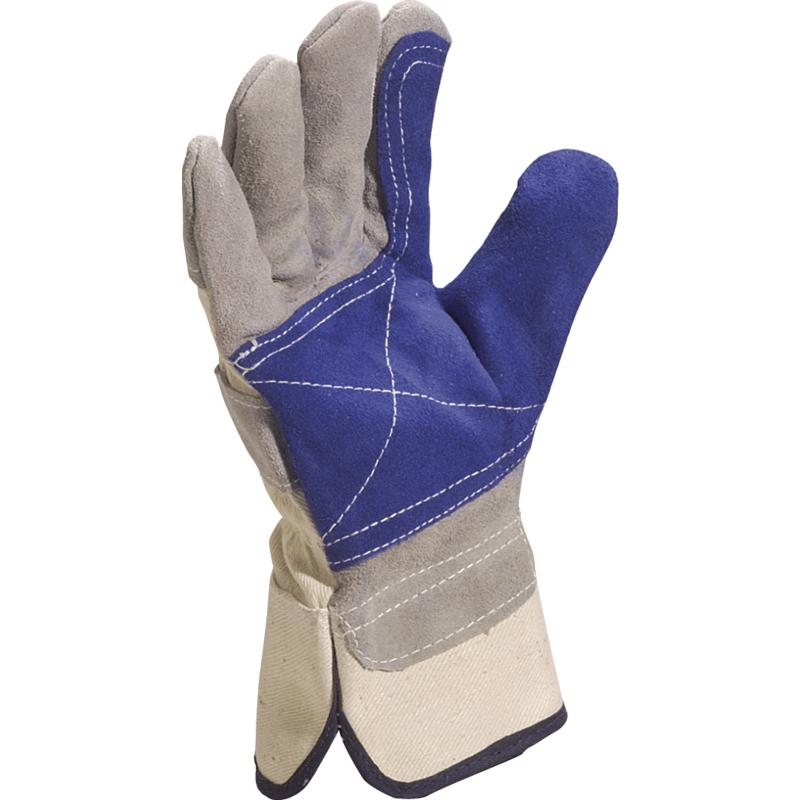Delta Plus Cowhide Split Leather Gloves