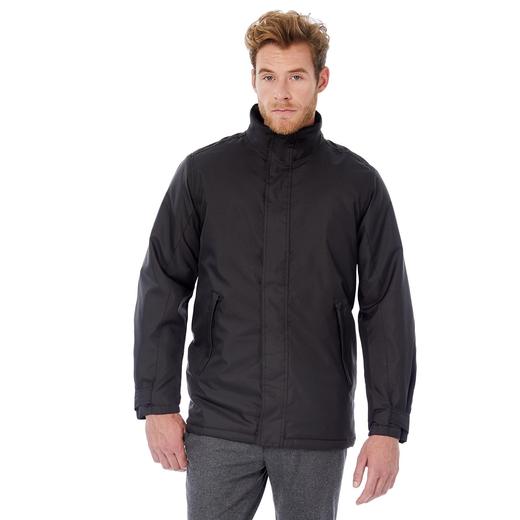 B&C Men's Real+ Heavy Weight Jacket