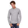 B&C ID.001 Men's Long Sleeve Polo
